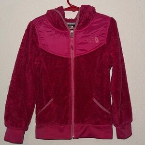 The North Face Girls (xs/6) Raspberry Fleece Jacket